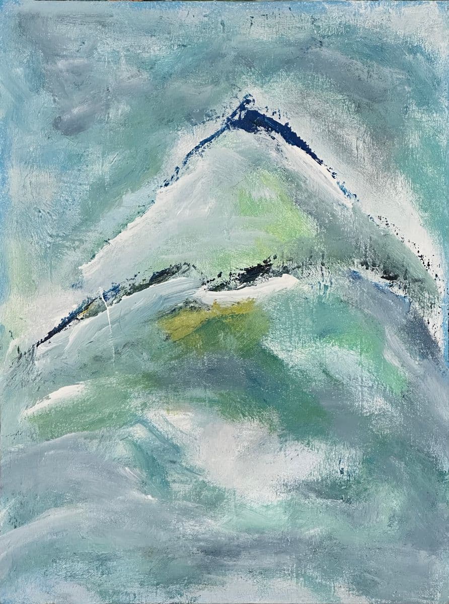 LA MONTAGNE BLEU-2, Robert Perrault, 2023